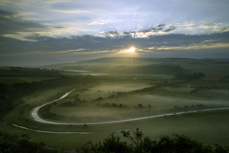 Cuckmere meanders © Phil Avery