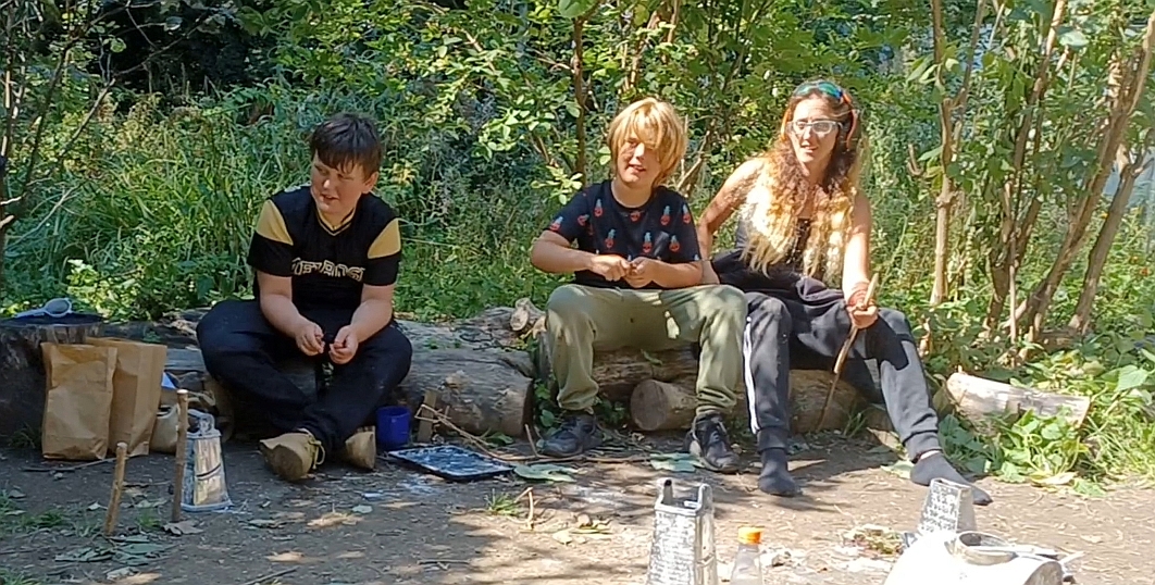 Forest School day © Sarah Watson