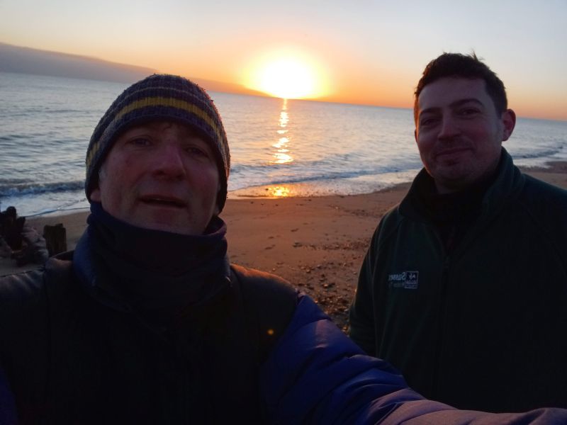 Pre-work swim with Ryan Greaves