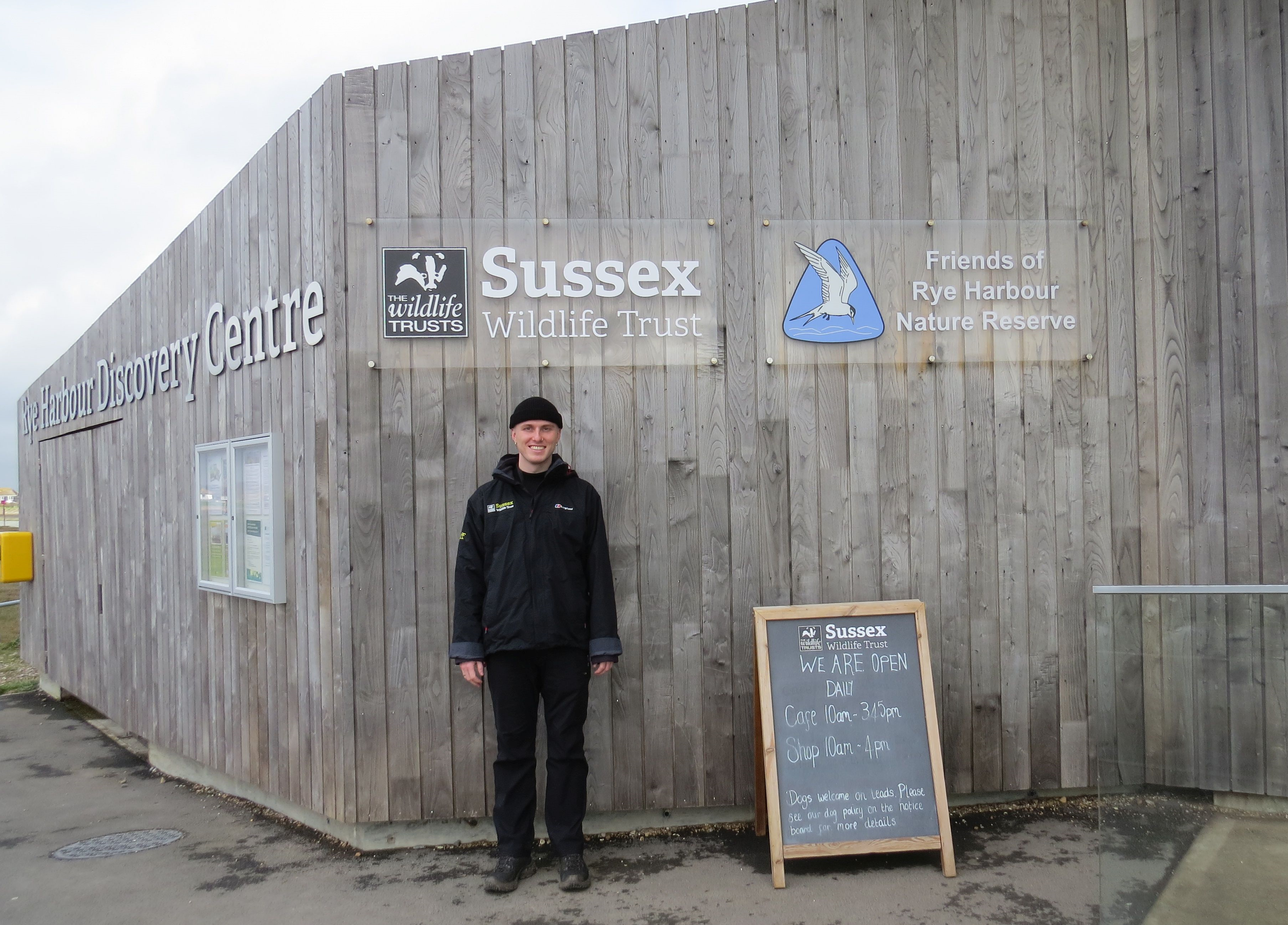 Welcome to David Bridger, Heritage Trainee at Rye Harbour Nature Reserve