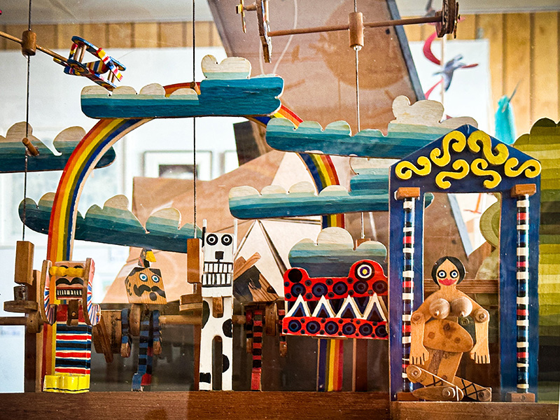 Falmouth Jungle: Pop-Up Automaton Exhibition at Rye Harbour Discovery Centre Shop