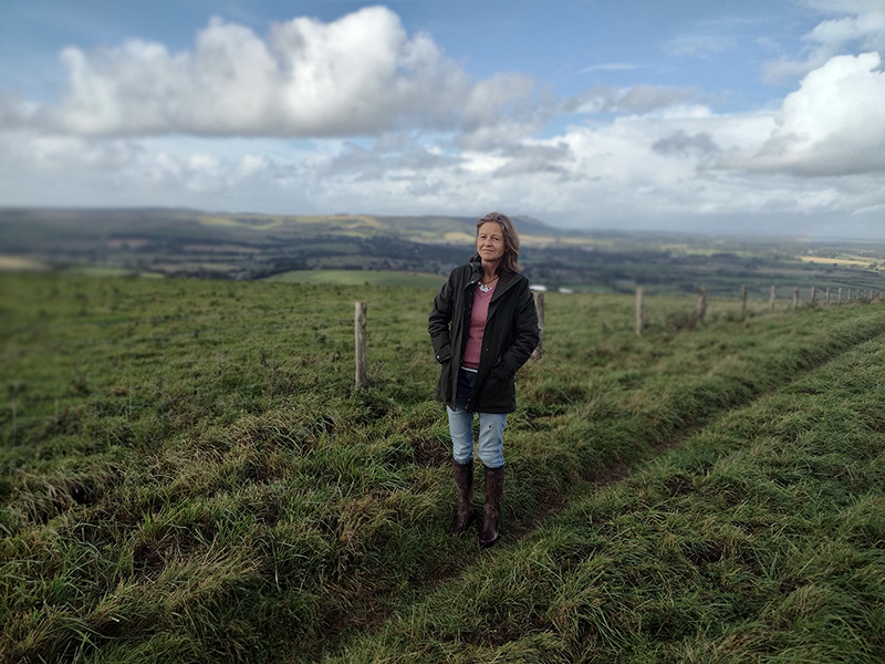 We speak to downland farmer Annie Brown