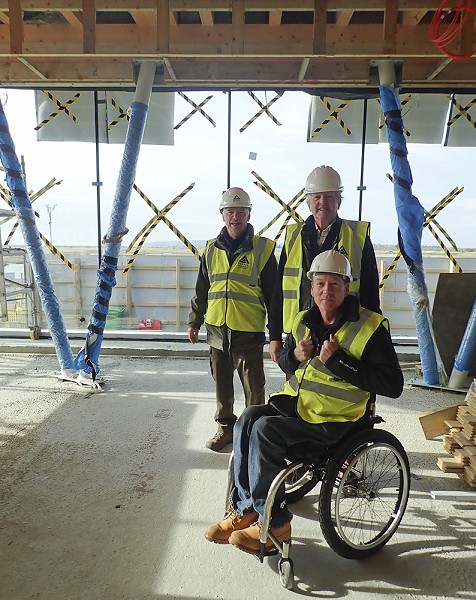 Welcoming our first wheelchair user to the Discovery Centre