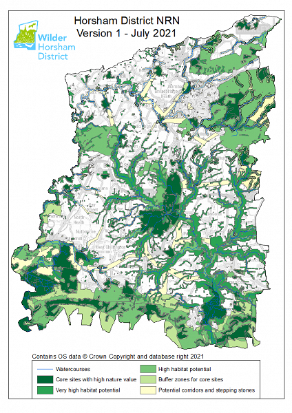 Mapping Nature's Recovery in Horsham District