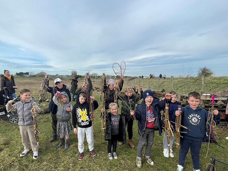 February fun at Rye Harbour Nature Reserve