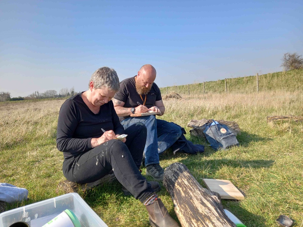 March update from Tim Castle, Heritage Trainee at Rye Harbour Nature Reserve