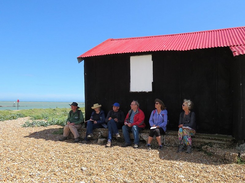 Getting creative at Rye Harbour Nature Reserve