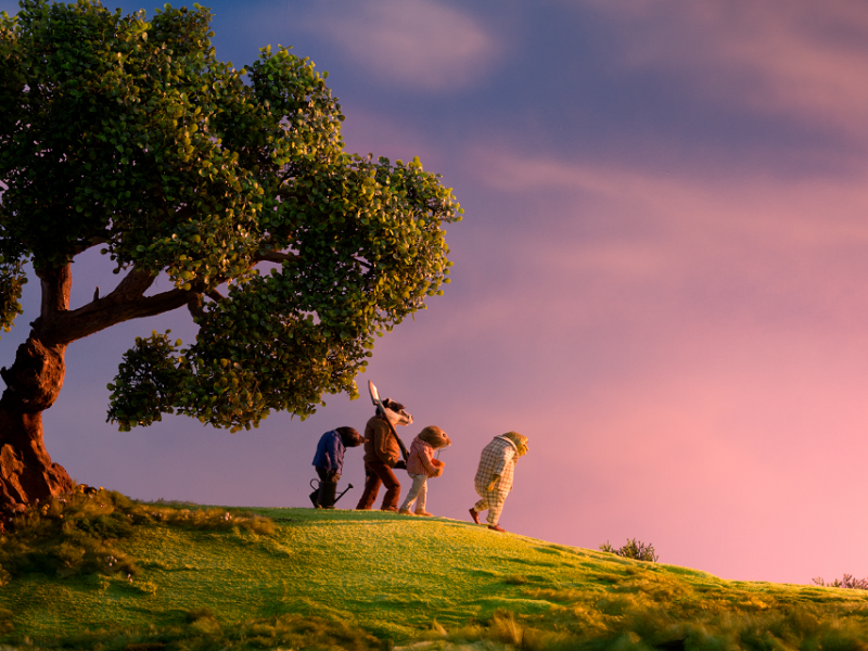 Badger, Ratty, Mole and Toad strike out for a Wilder Future