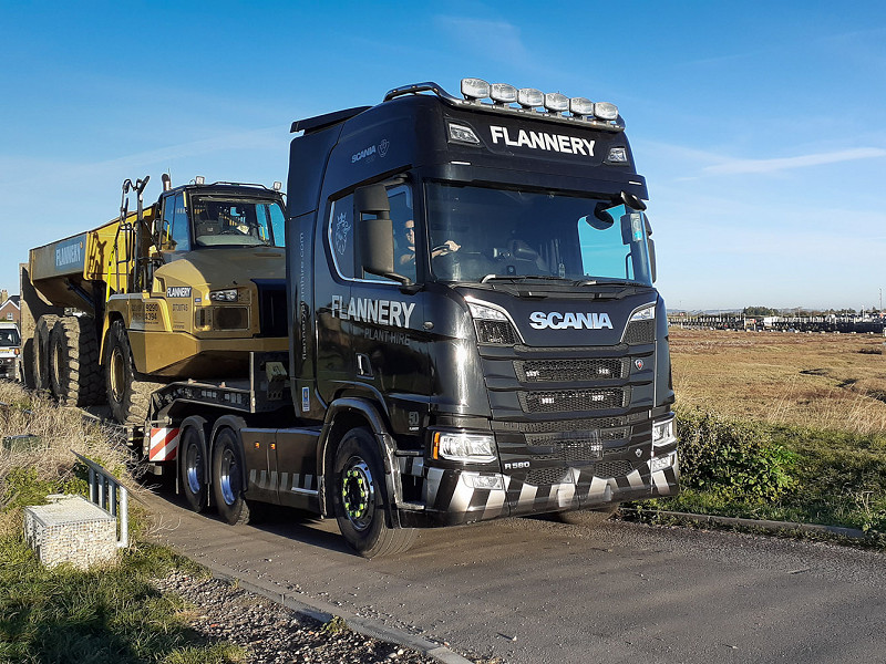 Shingle Trucks back at Rye Harbour