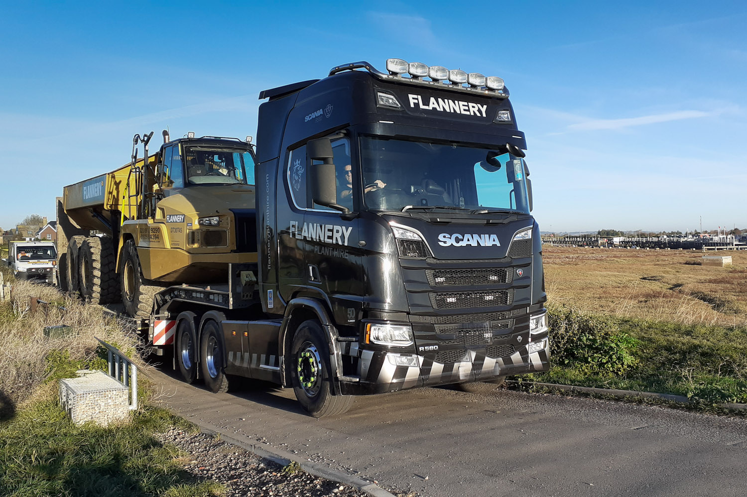 Shingle Trucks back at Rye Harbour