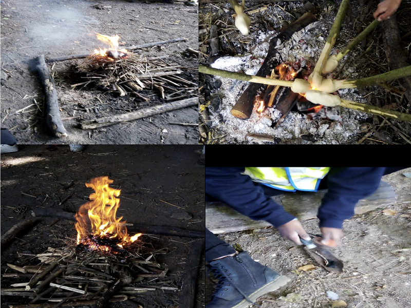 Queen's Park School go wild in the woods