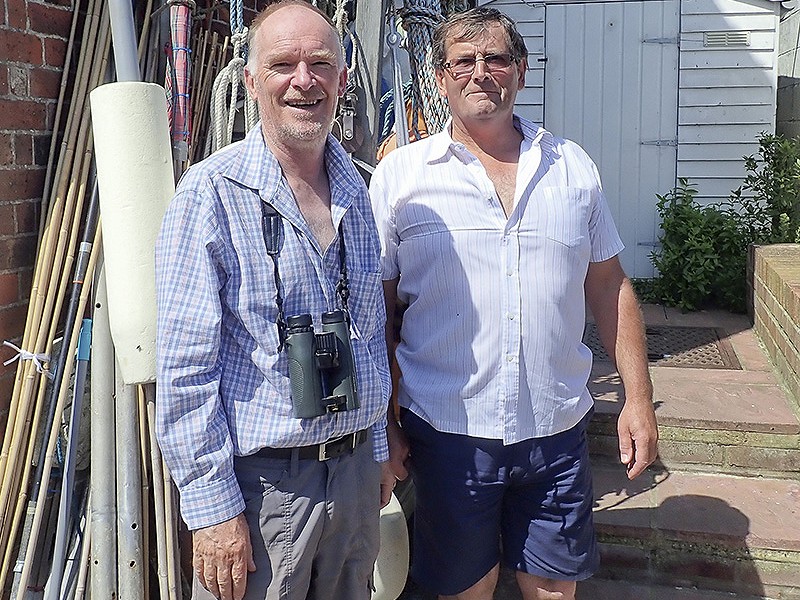 The fishermen who collect litter at sea
