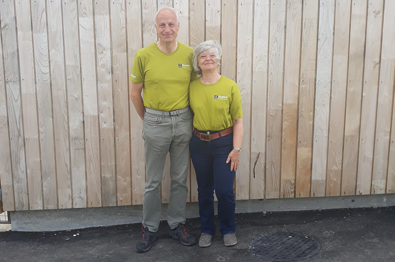Meet our volunteers - Sally and Stephen Masters