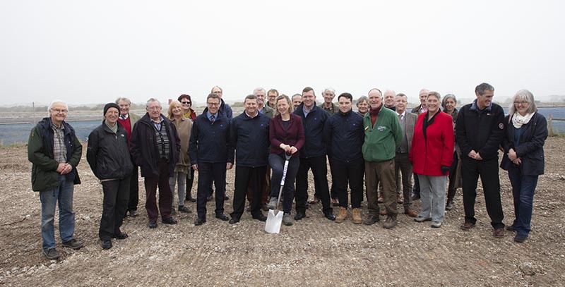 Groundbreaking Ceremony for the Discovery Centre