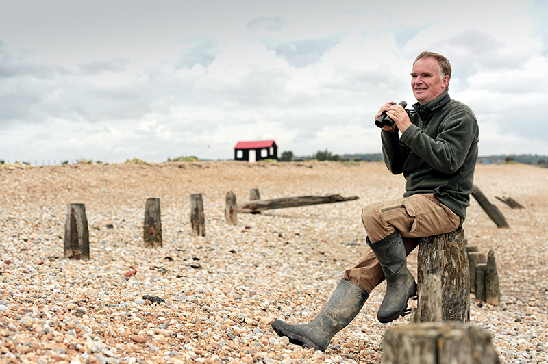 Dr Barry Yates celebrates 36 years at Rye Harbour Nature Reserve