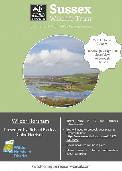 Wilder Horsham - Indoor Talk - 29th October 2021
