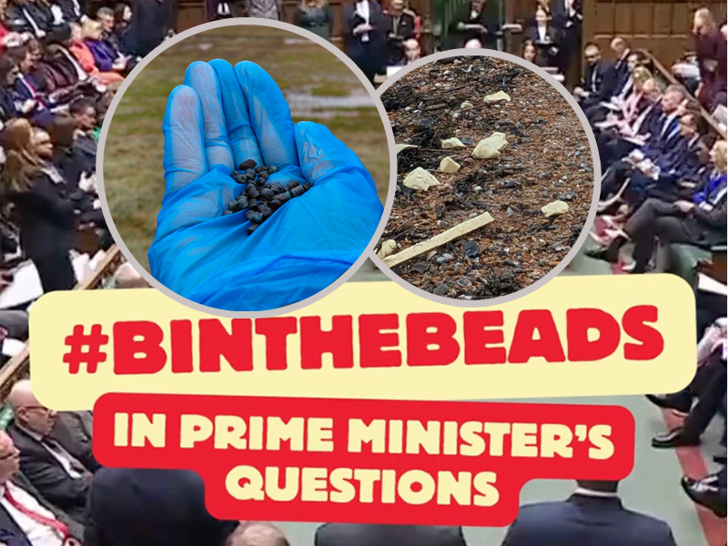 Newsflash: Bio-beads and yet more debris on our coast