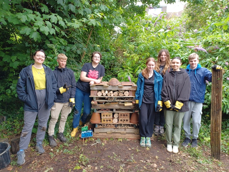 Reptile Ridge Bug Hotel now open for business