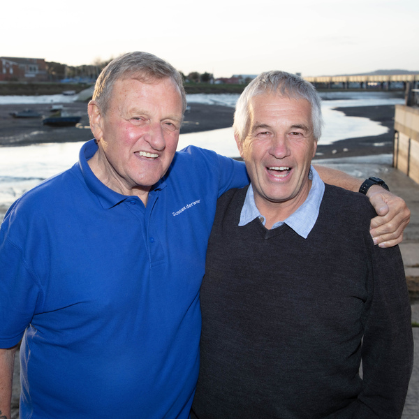 Clive Mills (right - with Eric Smith of Sussex Underwater) © Graham Franks Clive Mills (right - with Eric Smith of Sussex Underwater) © Graham Franks