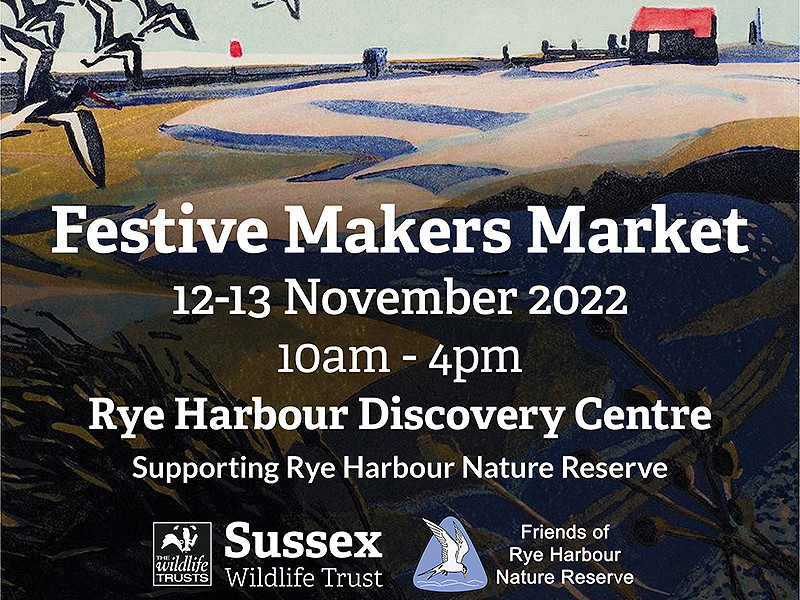 Save the Date for the Rye Harbour Discovery Centre Festive Makers Market