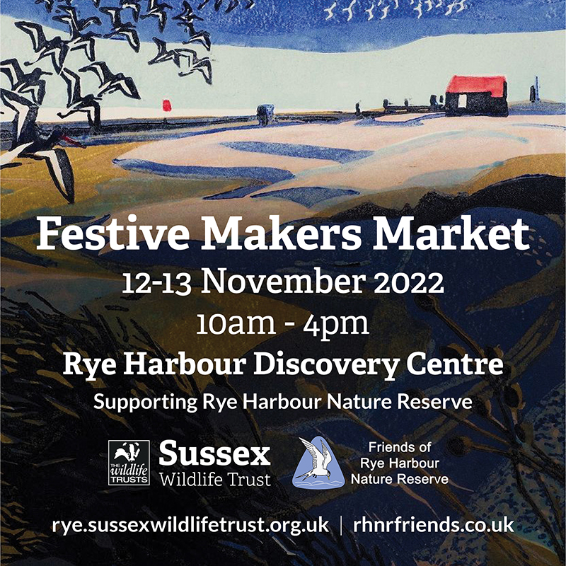 Save the Date for the Rye Harbour Discovery Centre Festive Makers Market