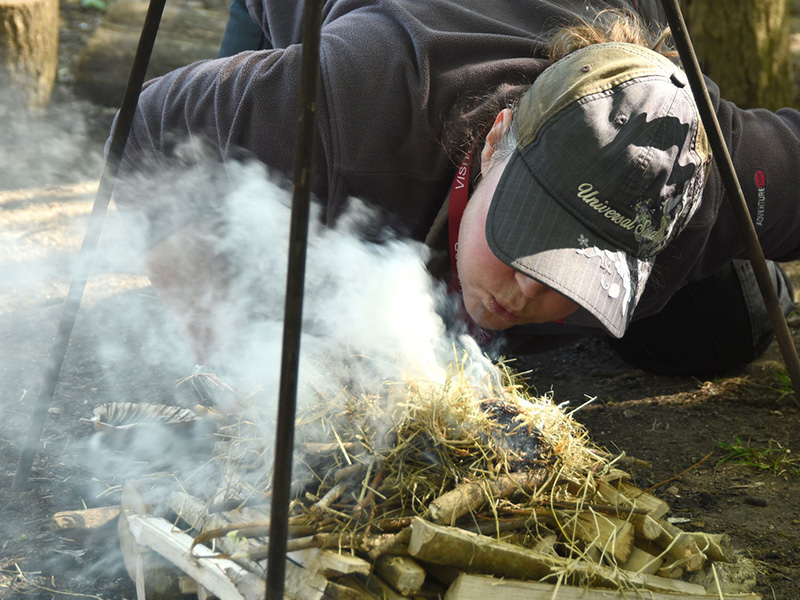Forest School Training © Miles Davies