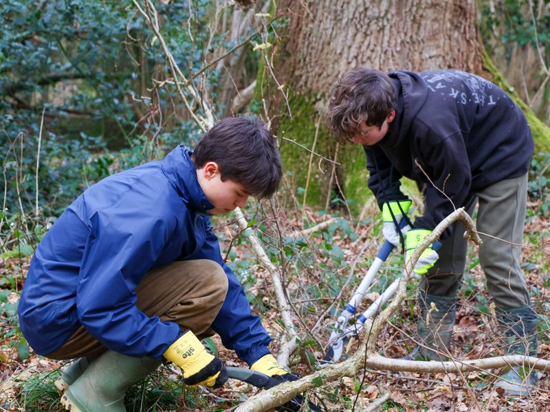 Conservation tasks © Kai Hilton