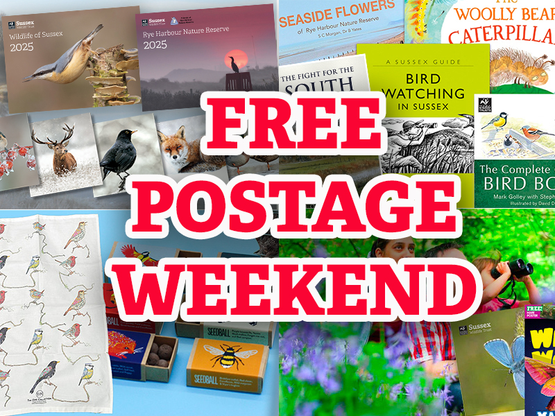 Free postage on our shop this weekend