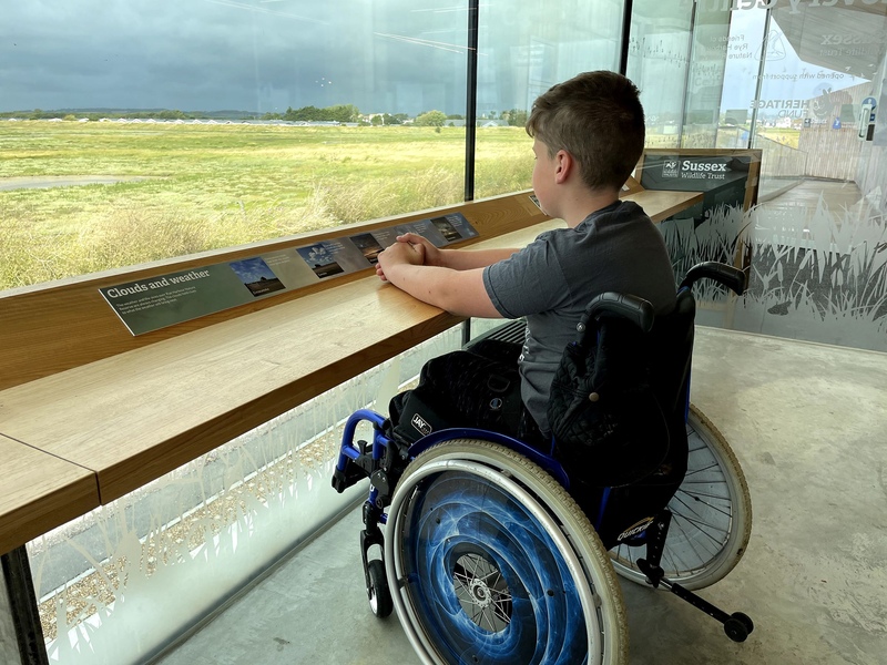 Haiden at Rye Harbour Discovery Centre © Kt Bruce