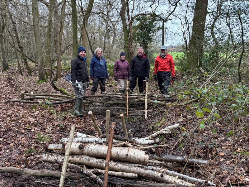 Wilder Ouse and Lost Woods leaky dam workshop