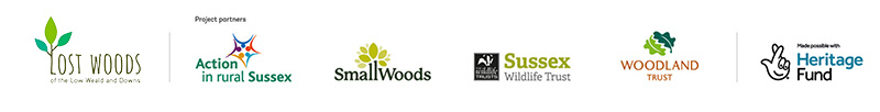 Lost Woods project partner logos Lost Woods project partner logos