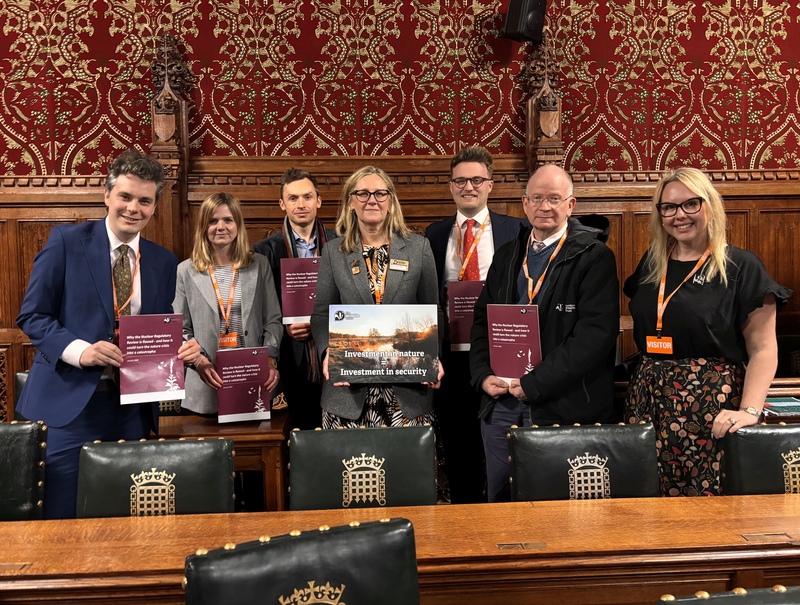 Wildlife Trusts staff meeting in Parliament in January 2026