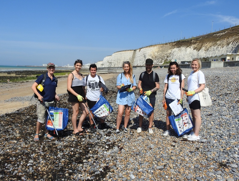 Wild work day beach clean © Emma Chaplin Wild work day beach clean © Emma Chaplin