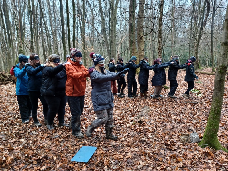 Team building and skill sharing © Tamara Jewell