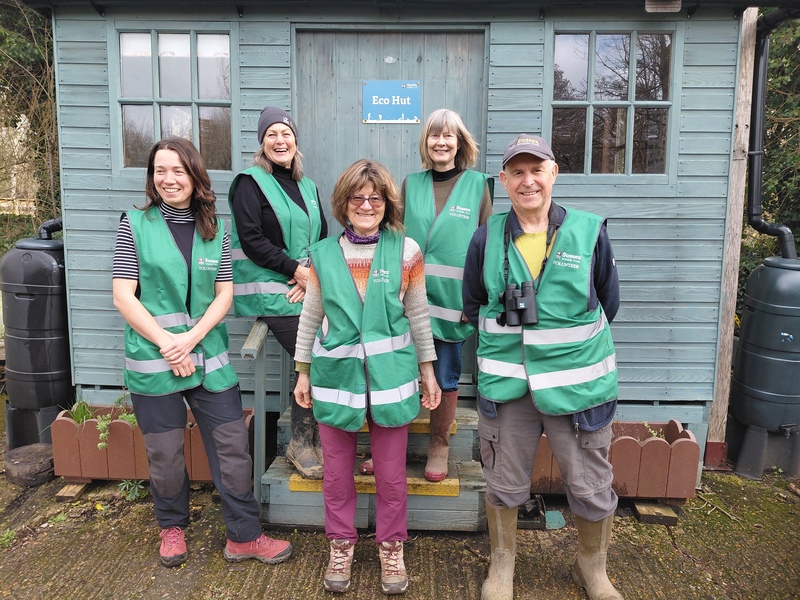 Meet some of our new volunteer Woods Mill Nature Reserve Wardens