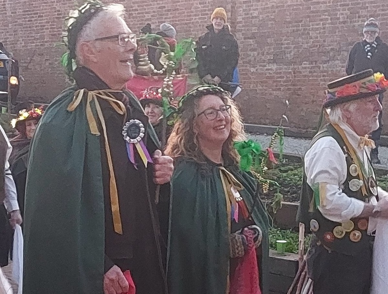 Aimi as the Wassail Queen