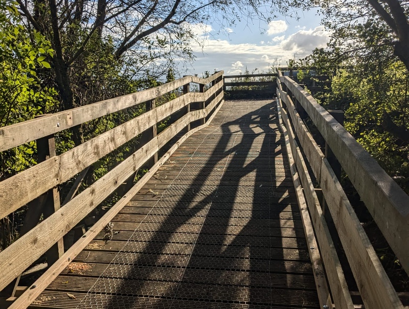 The new boardwalk