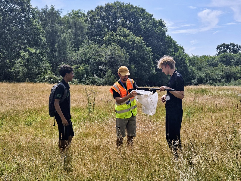 Inspiring the next generation though biodiversity at Gatwick