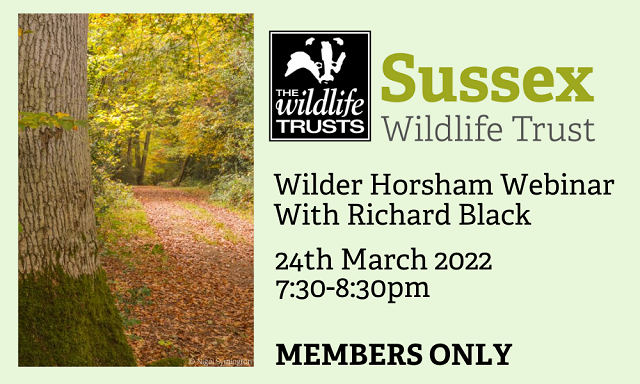 Webinar - Wilder Horsham - Members Only