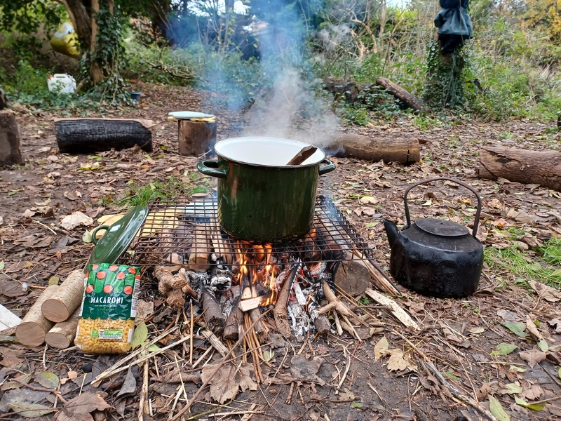 Making soup for lunch © Katie Parker